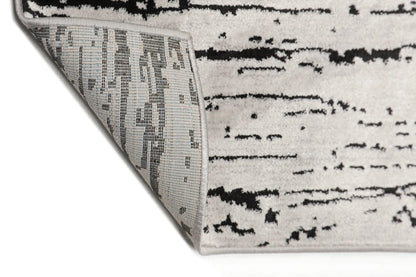 Multi Size Blue, Beige Machine Made Polypropylene Lisette Modern & Contemporary Oriental Area Rug