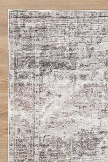 Chateau Machine washable in Grey Rug
