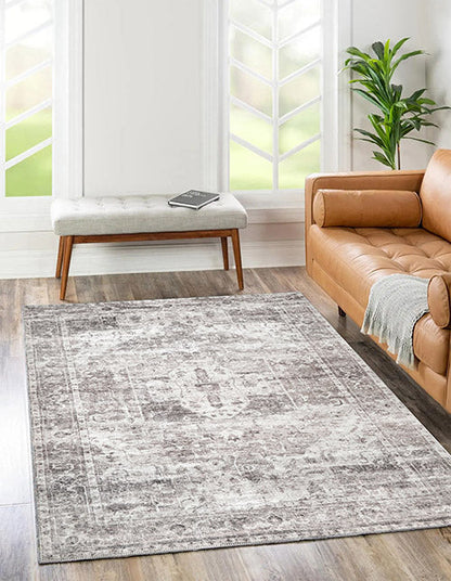 Chateau Machine washable in Grey Rug