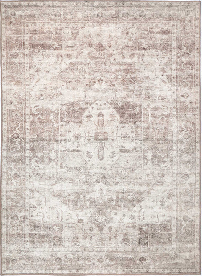 Chateau Machine Washable in Beige Rug