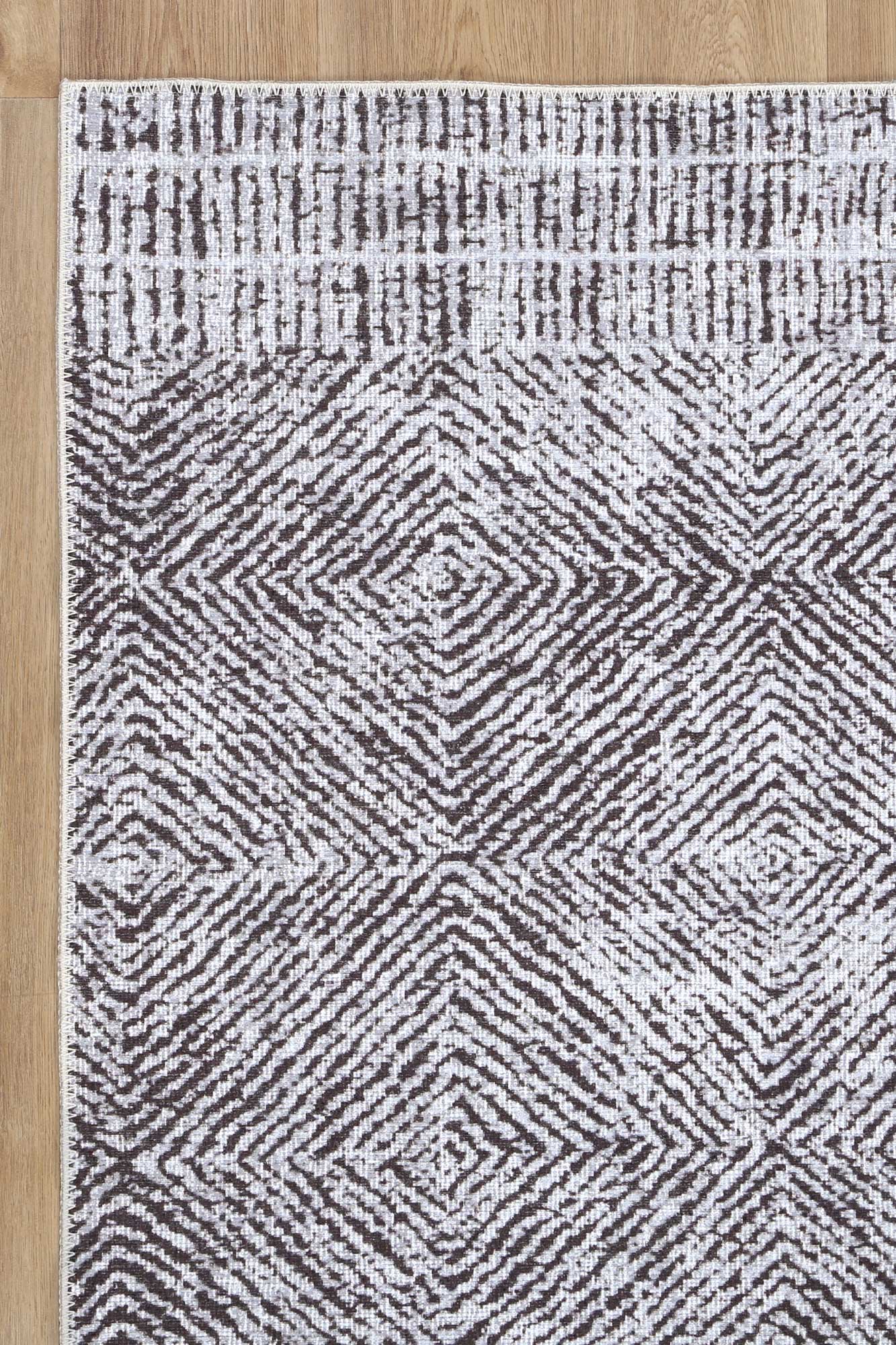 Contemporary Lauro in Grey Rug