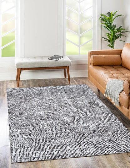 Contemporary Lauro in Grey Rug