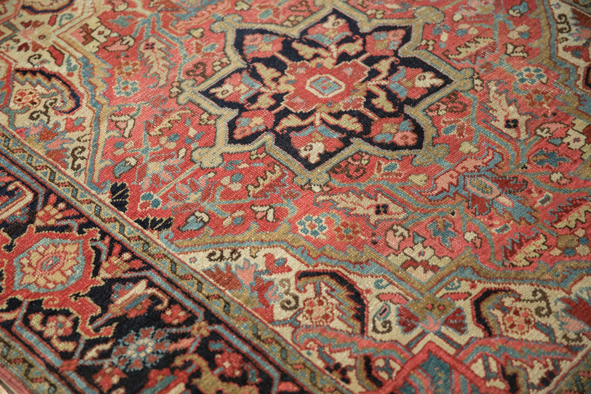 4.5x6 Vintage Heriz Rug