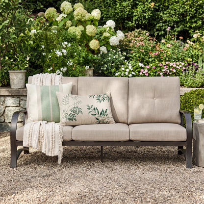 Chamber 5 Piece Aluminum Patio Furniture Sofa Sets With Round Table