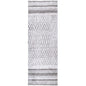 Alma Scandi Moroccan in Silver : Runner Rug