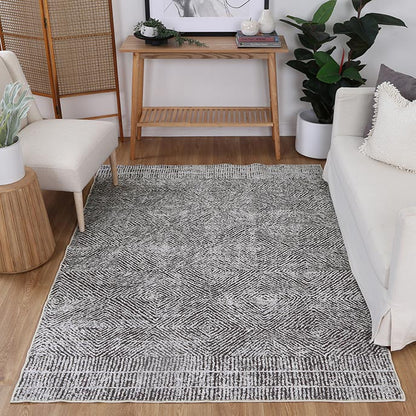 Contemporary Lauro in Grey Rug
