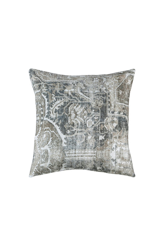 Distressed Vintage Kendra Ash in Grey Pillow