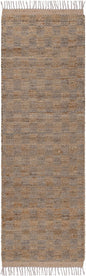 Lonut Checkered Jute Area Rug - Promo