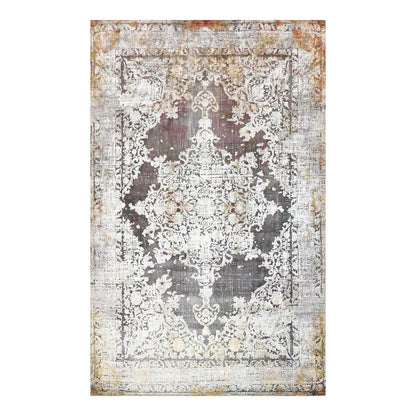 Multi Sizes Tabriz Modern & Contemporary Velvety Soft Pile Oriental Area Rug Gray, Cream Bastian