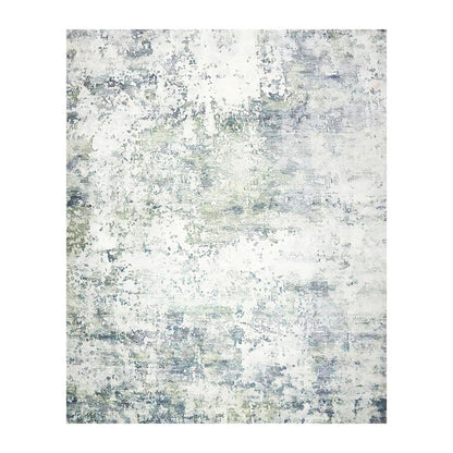Multi Sizes Micro Printed Polypropylene Persian Oriental Area Rug Beige, Green Color