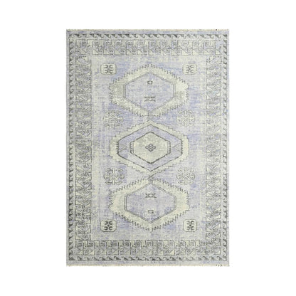 Multi Size Gray, Lavender Hand Knotted 100% Wool Turkish Oushak Traditional Oriental Area Rug