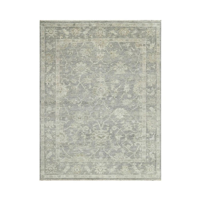 Multi Size Gray, Beige Hand Knotted 100% Wool Turkish Oushak Traditional Oriental Area Rug