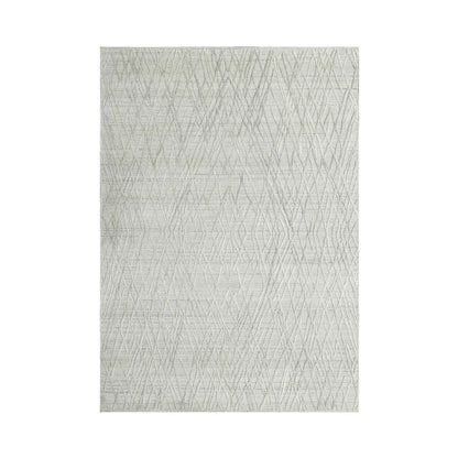 4x6 Tone On Tone Gray LoomBloom Hand Knotted Modern & Contemporary Textured Tibetan 100% Wool Oriental Area Rug