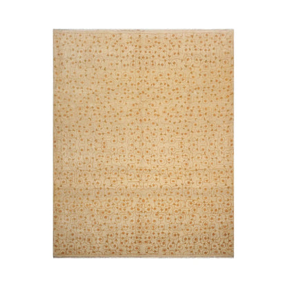 8x10 Beige Hand Knotted Tibetan 100% Wool Michaelian & Kohlberg Modern & Contemporary Oriental Area Rug