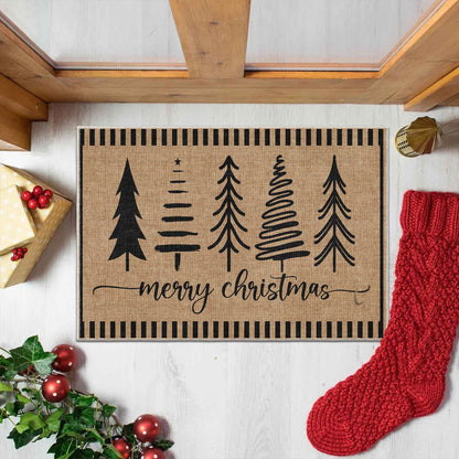 Vermont Christmas Doormat