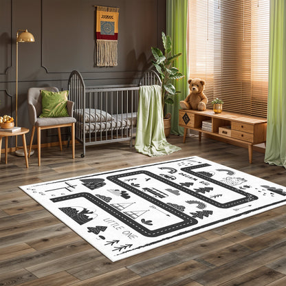 Polka Area Rug