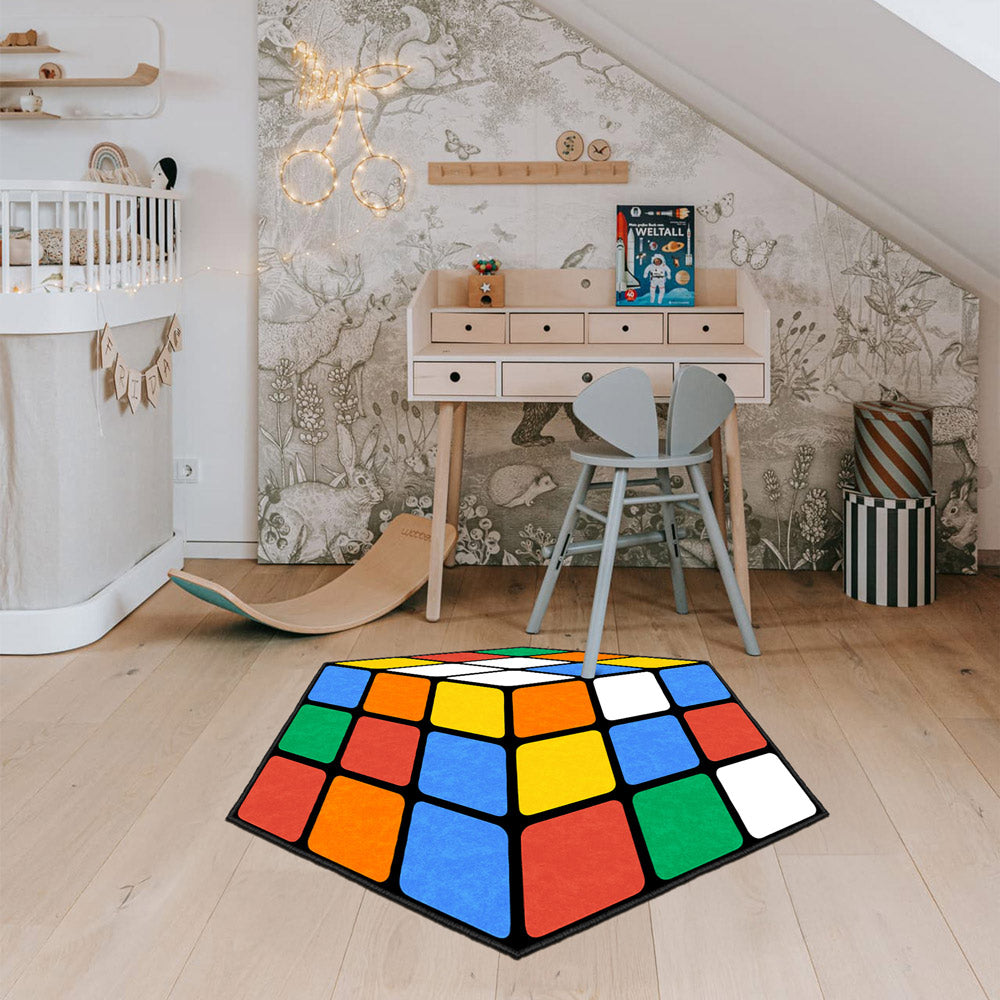Rubik’s Cube Rug