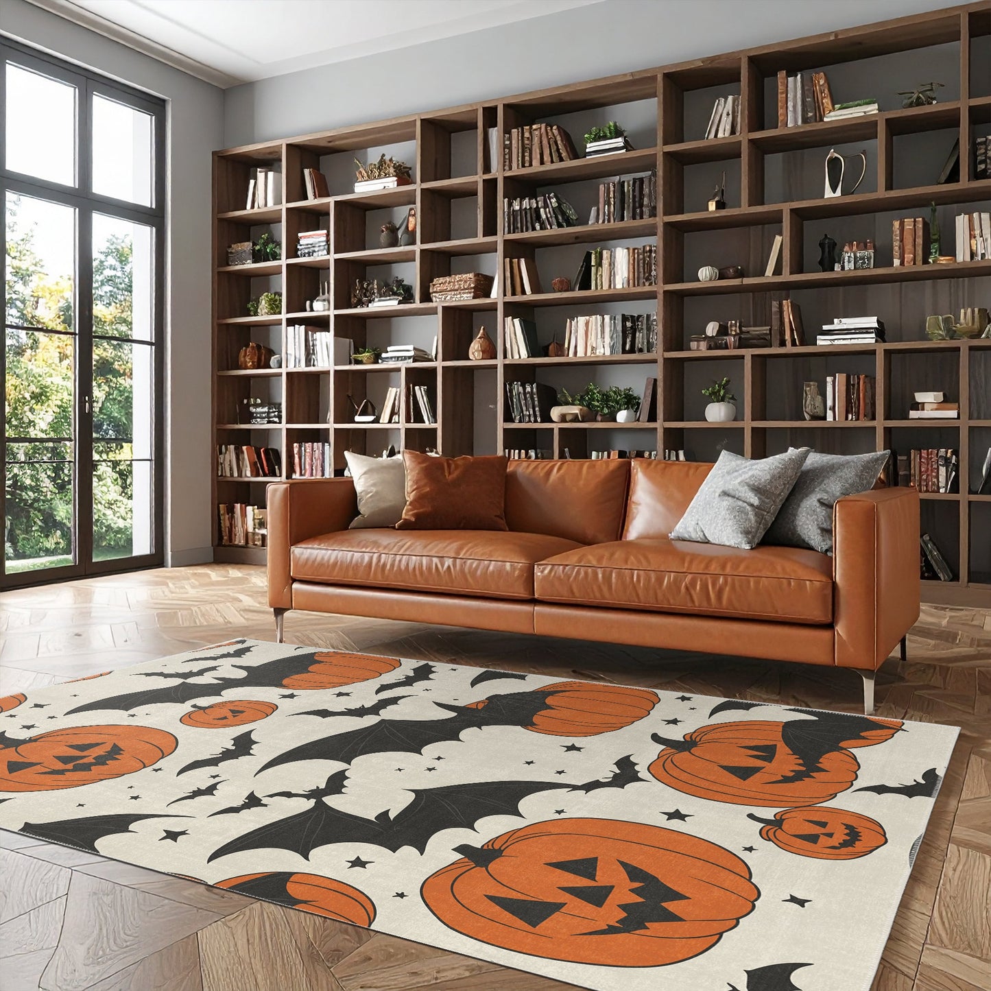 Lichen Halloween Rug