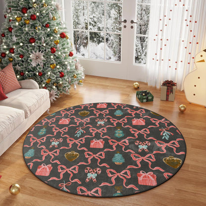 Nuvin Christmas Area Rug