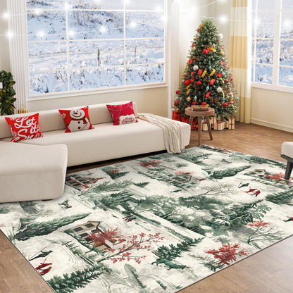 Glowmas Christmas Area Rug