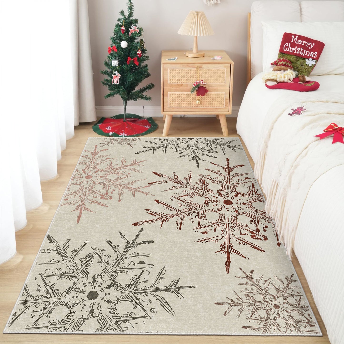 Elvian Christmas Area Rug