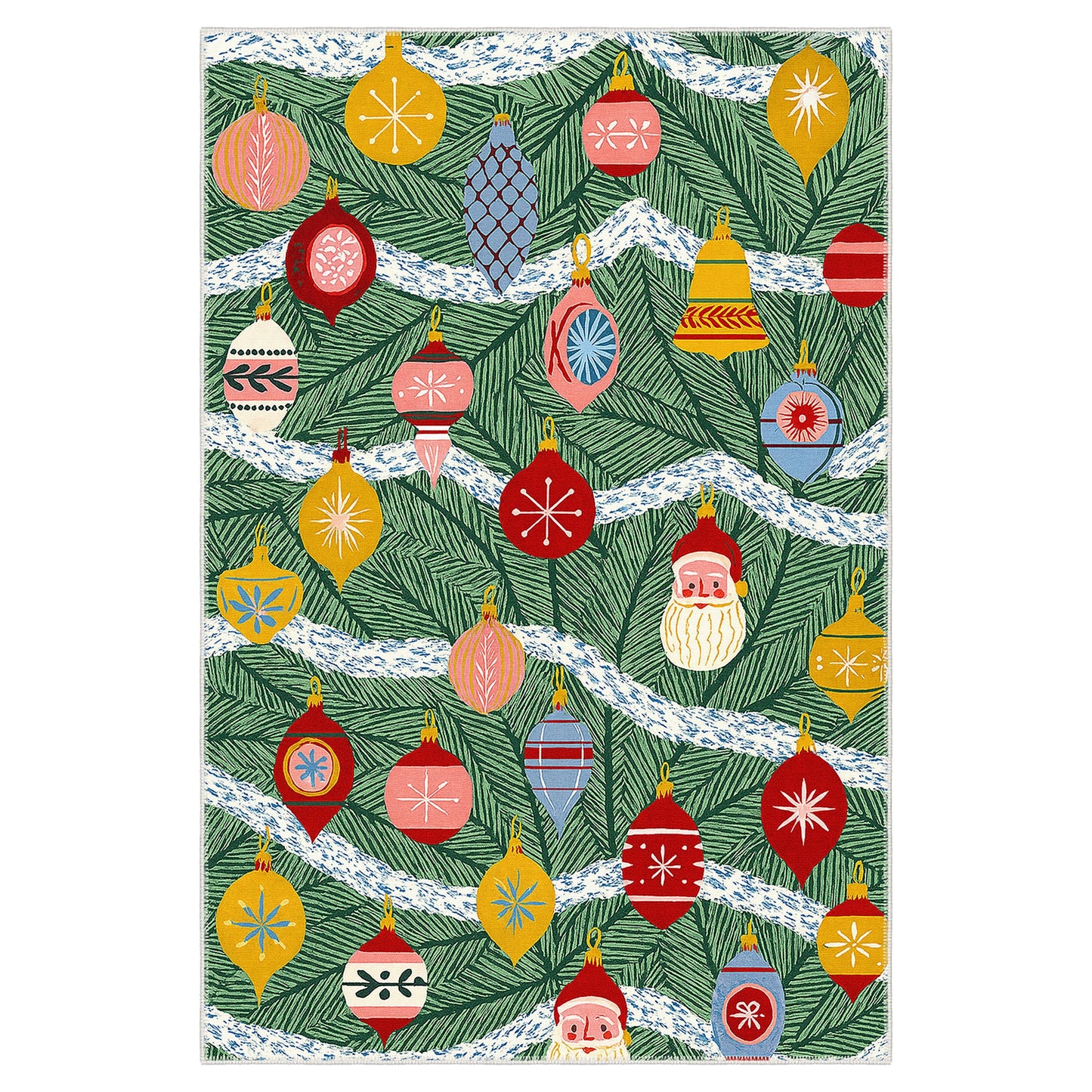 Zailen Christmas Area Rug