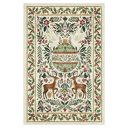 Teryna Christmas Area Rug