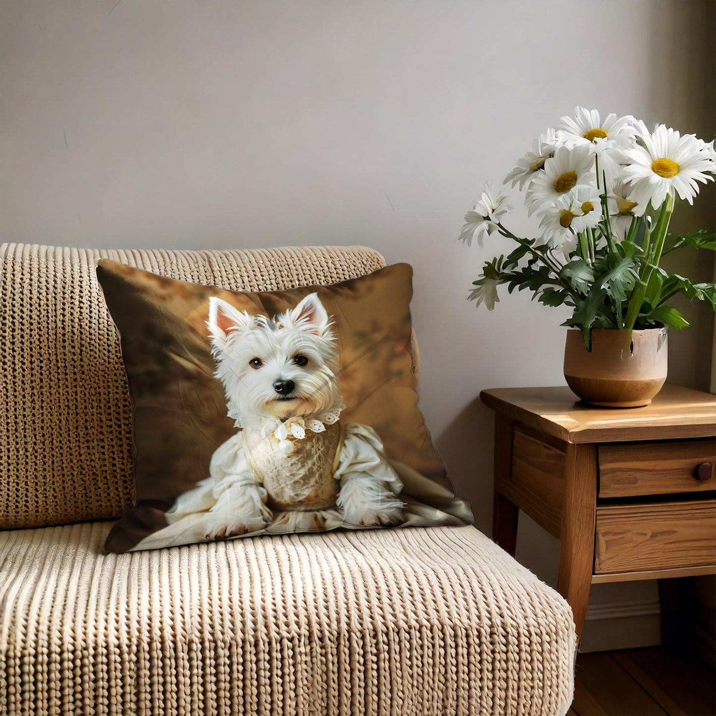 Funny Royal Dog Pillow