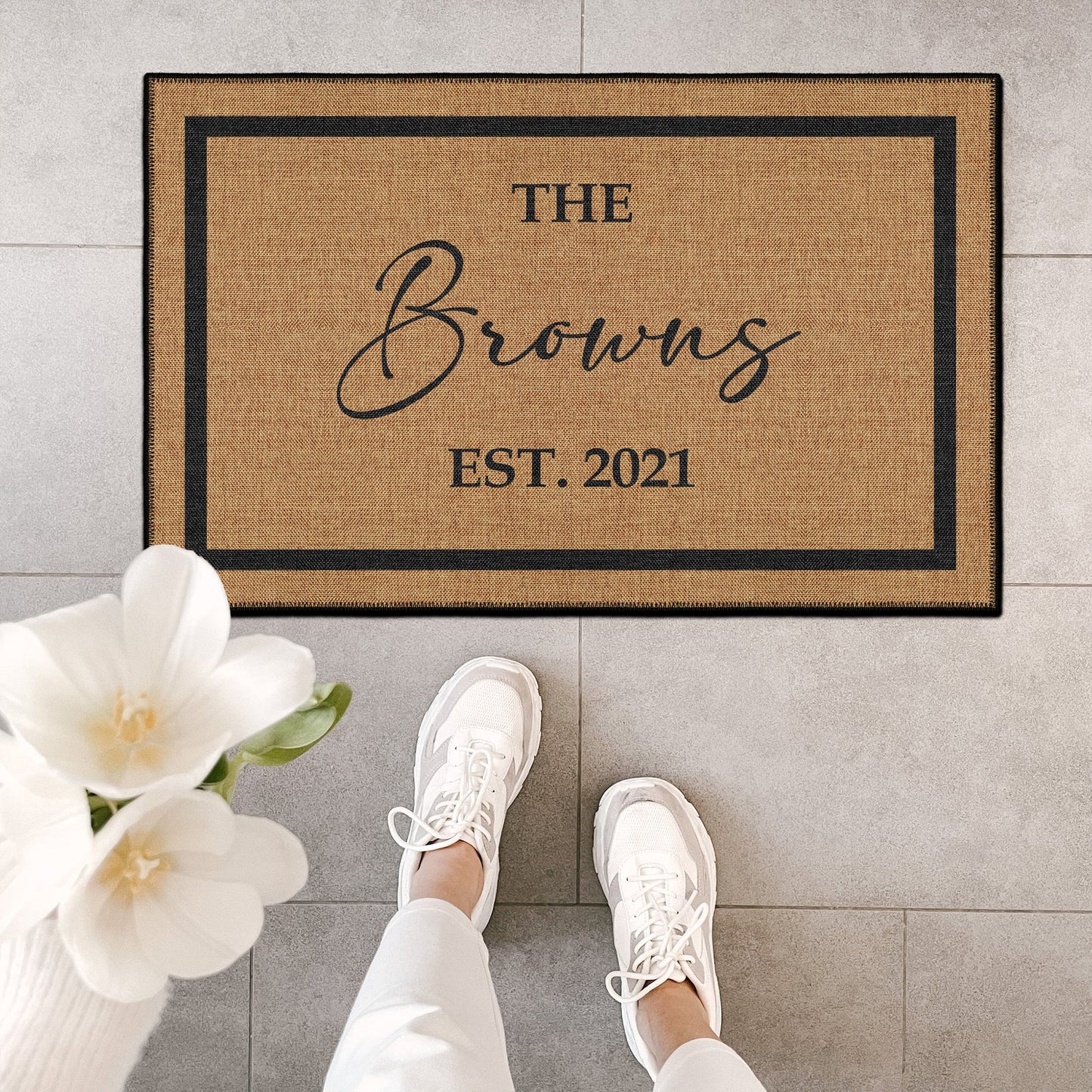 Customizable Door Mat Flashrug