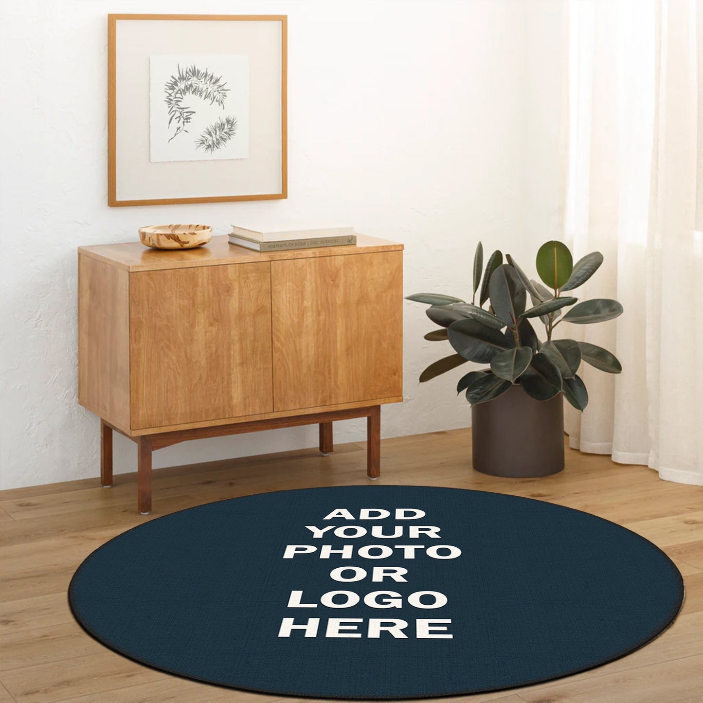Custom Round Rug