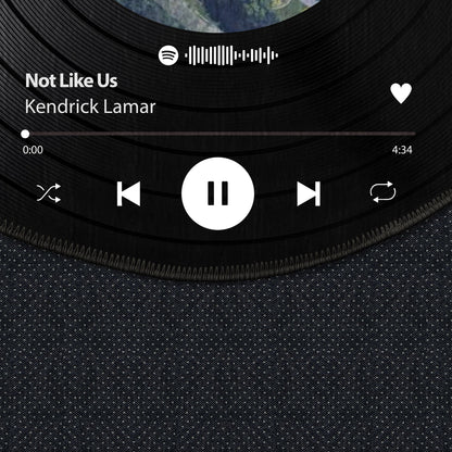 Custom Plaque Spotify Rug