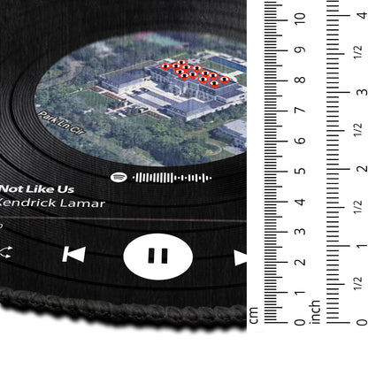 Custom Plaque Spotify Rug