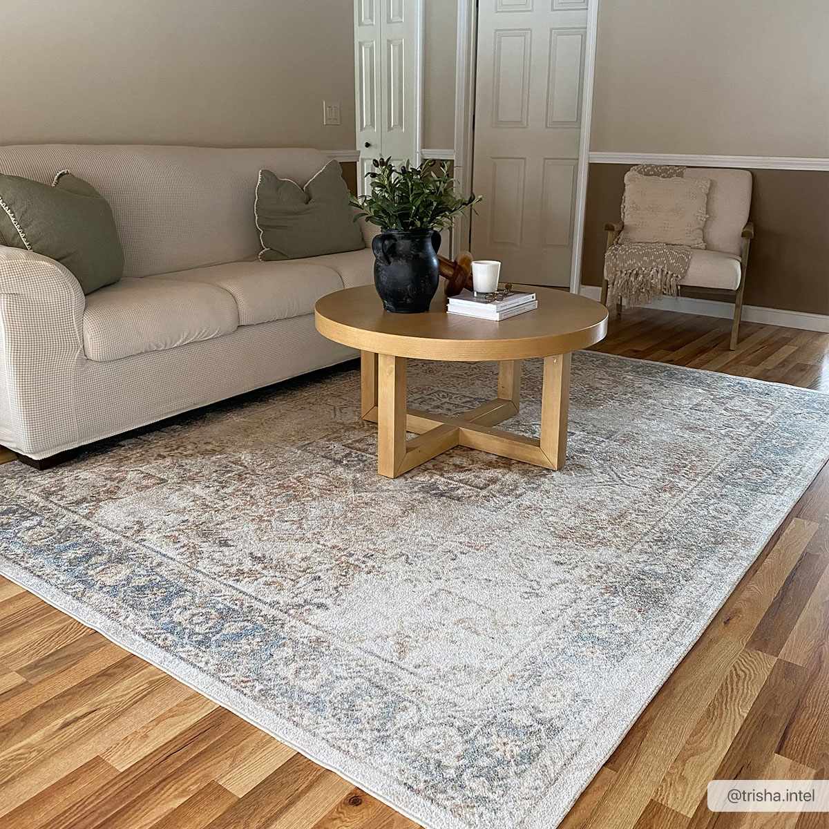 Heritage Style Flat Pile Washable Rug