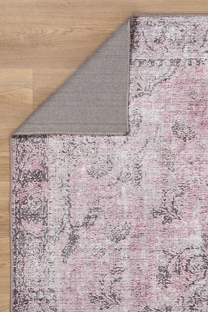 Germain Medallion Design in Pink Rug