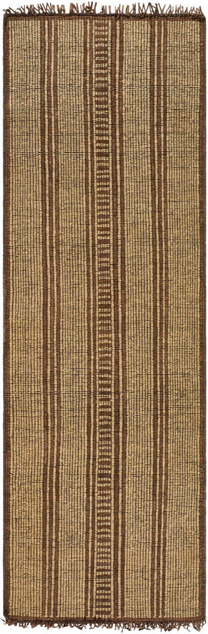 Gita Jute & Leather Rug