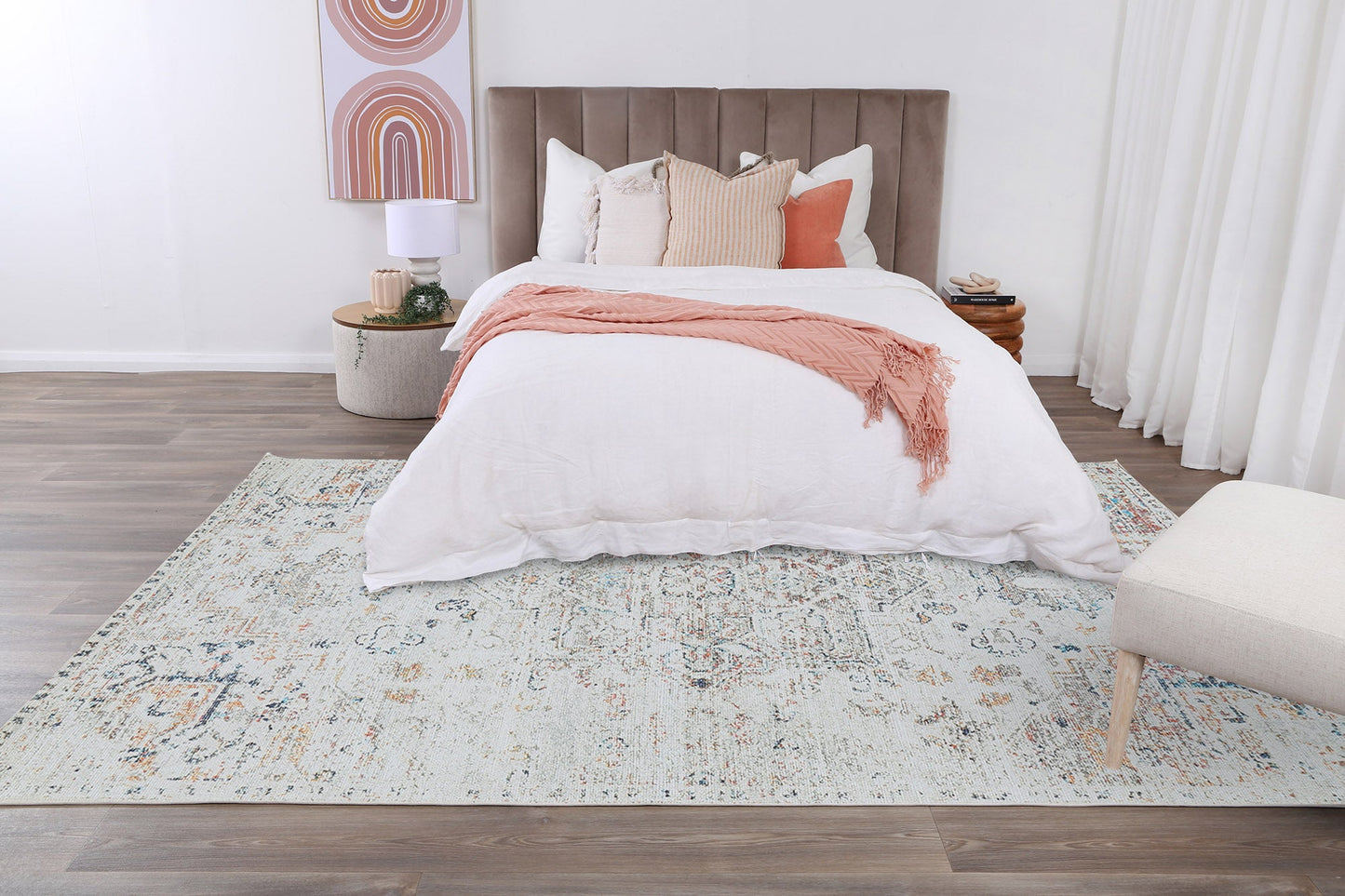 Gabriella Machine Washable in Multicolor Rug