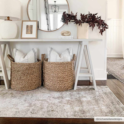 Gael Flat Pile Washable Rug