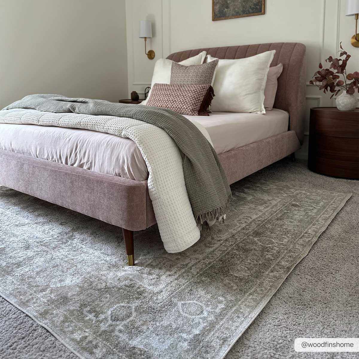 Gael Flat Pile Washable Rug