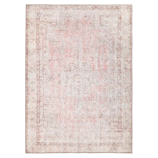 Sarrah Blush Machine Washable in Pink Rug