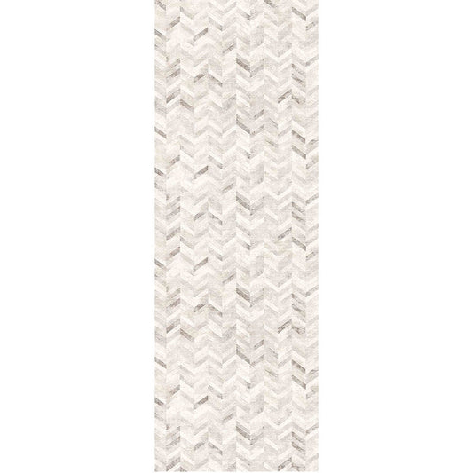 Herring Soft Contemporary Look in Beige : Runner Rug
