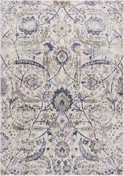 Georgiana Blue & Beige Oushak Rug