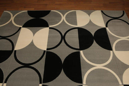 8' x 11' Traditional Oriental Area rug 8x11 Gray