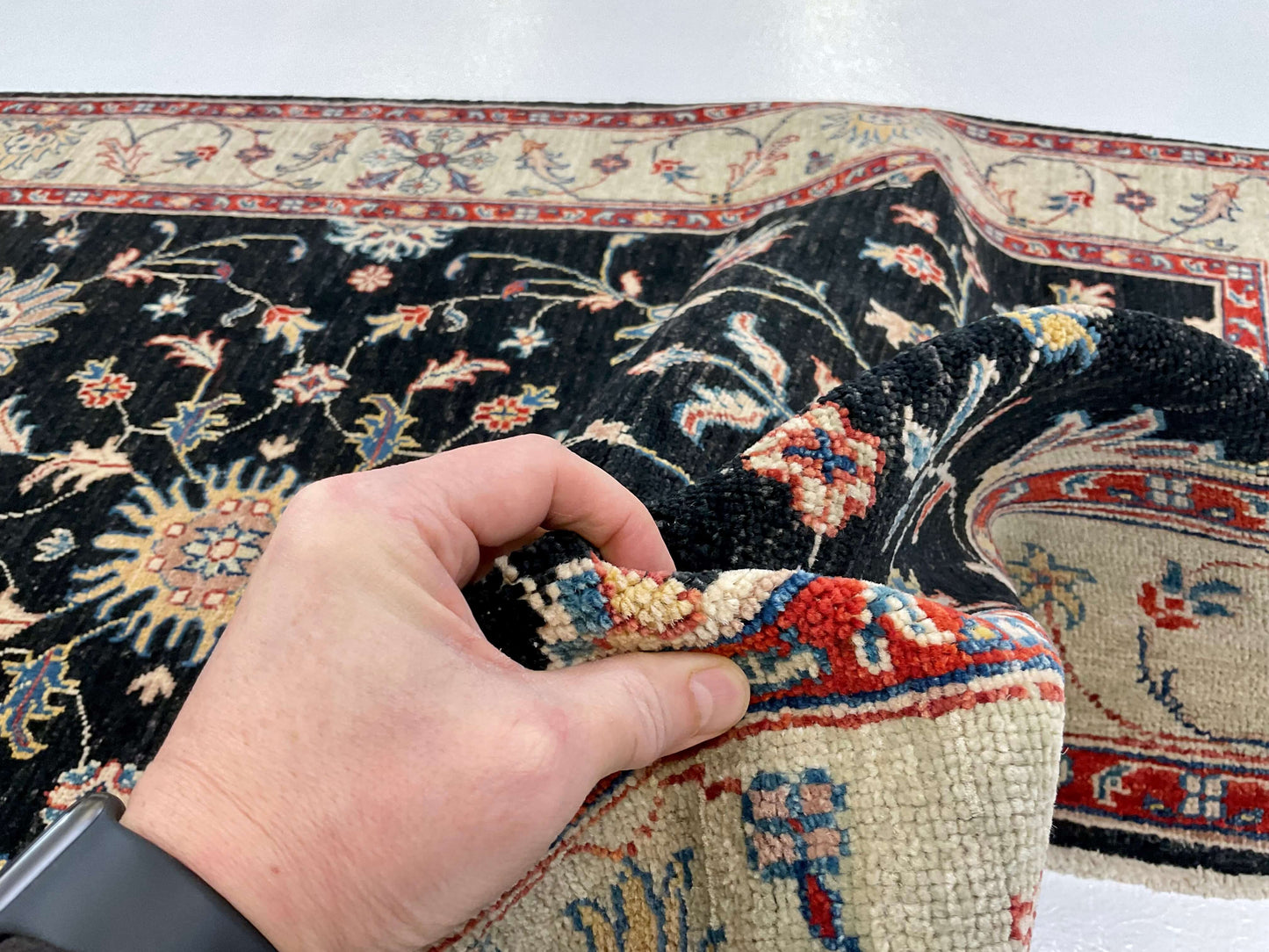 Chobi Farahan blk/bge 4'01"x6'02"