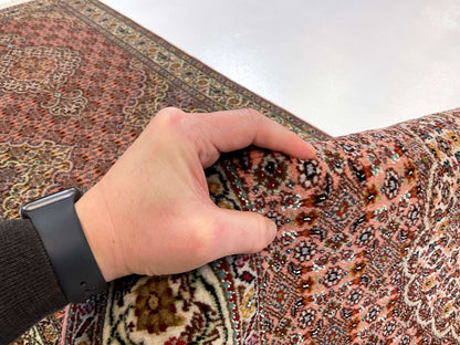 Persian Tabriz (2'09"x10'02") peach/ivory