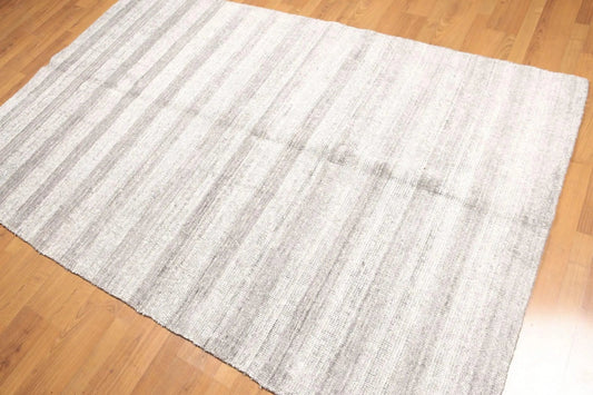 5' x 8' Handmade Traditional Oriental Bamboo silk Area rug Brown 5x8