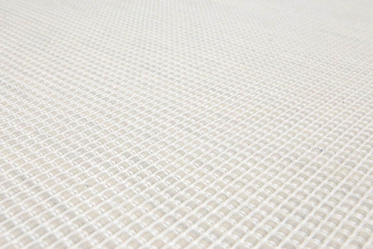 4' x 6' Handmade Textured Geometric 100% Wool Flat Pile Area Rug 4 x 6 Beige