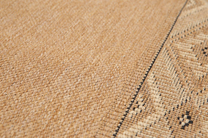 2'3" x 37' Palace Size Runner Border design Oriental Area Rug Tan