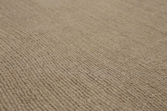 6'8" x 8'3" Handmade 100% Wool Modern Area rug Camel