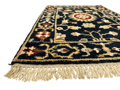 Indo-Persian wool (2x3) black