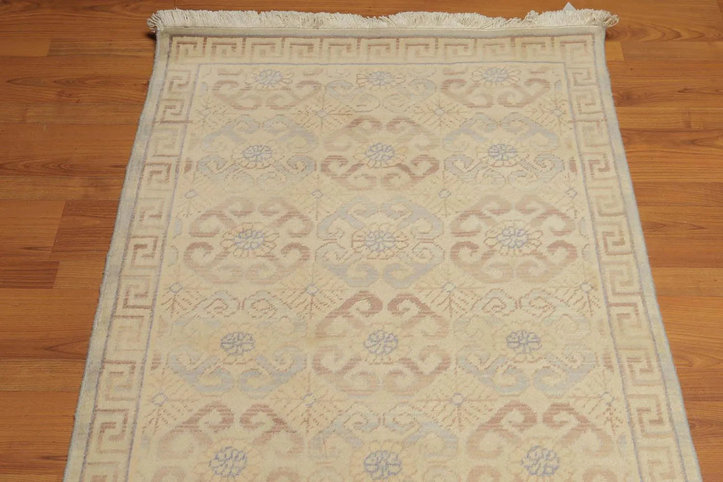 3' x 12' Hand Knotted Traditional Oriental Area Rug 100% Wool Runner Gray